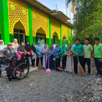Gerakan Bersih bersih Mesjid