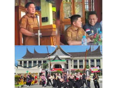 Semarak HUT ke â€“ 81 RI, MAN 1 Pasaman Gelar Pawai Alegoris